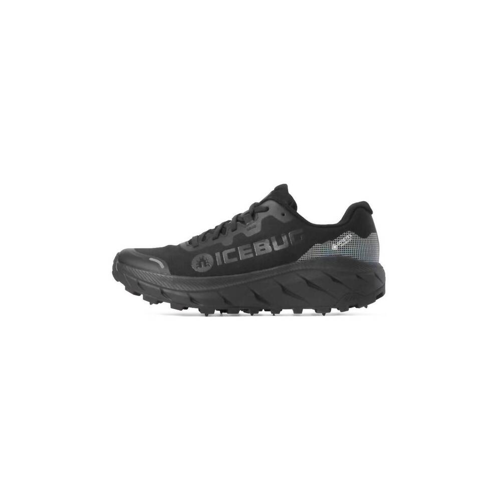NEW ICEBUG men's arcus 2 bugrip running shoe in true black